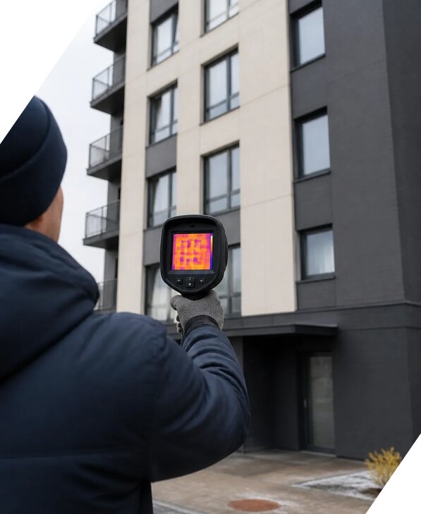 Тепловизионное обследование зданий в Коломне от 5070 р. | ЭкспертизаРоссия